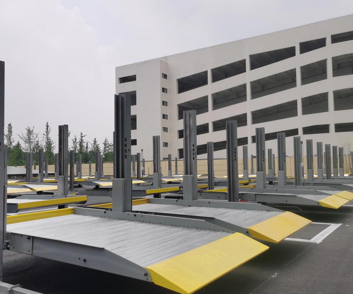 石屏二層PSH型機(jī)械式立體停車設(shè)備回收