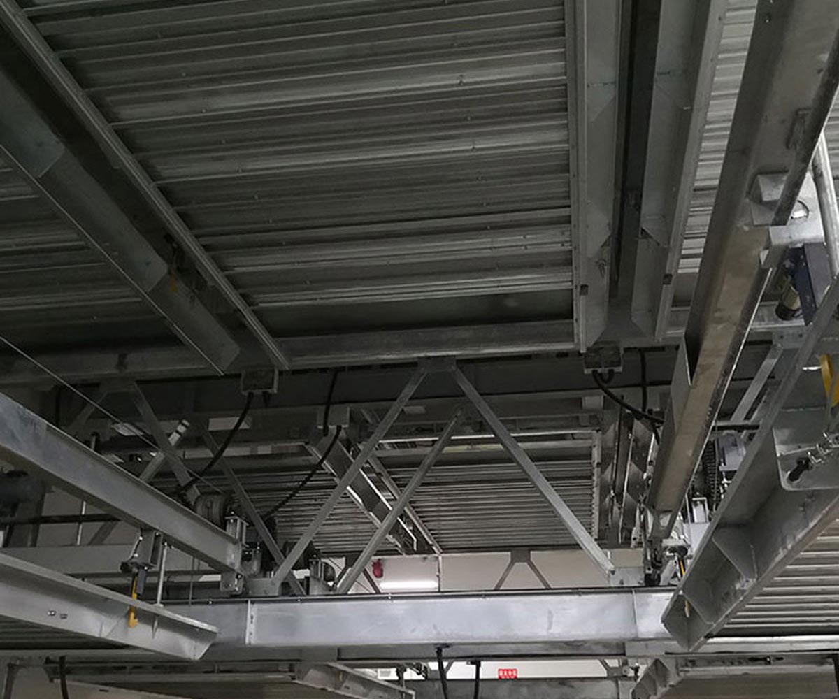 兩層升降橫移機械式立體停車設備改造