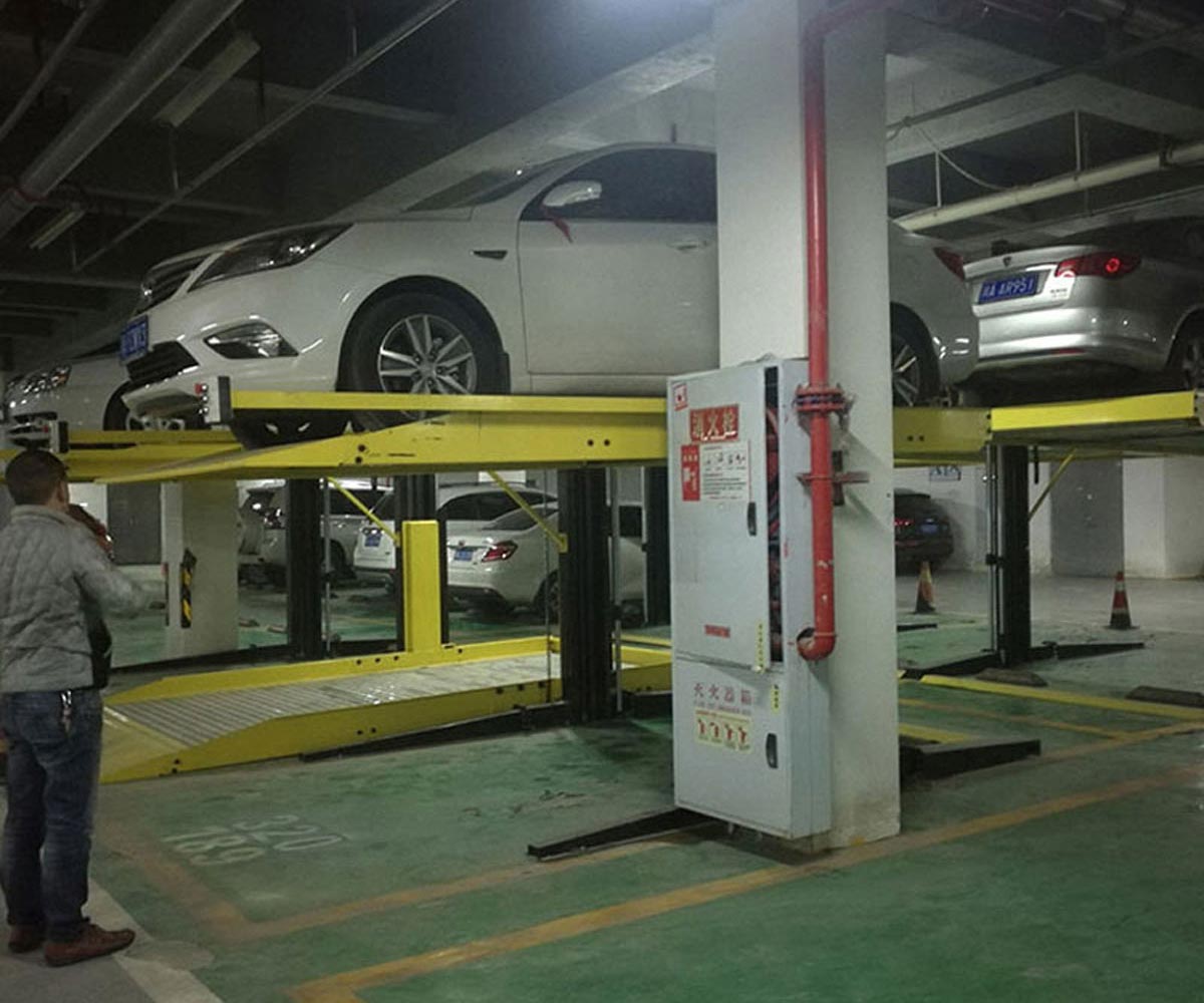新平兩柱簡易類立體停車場過規(guī)劃