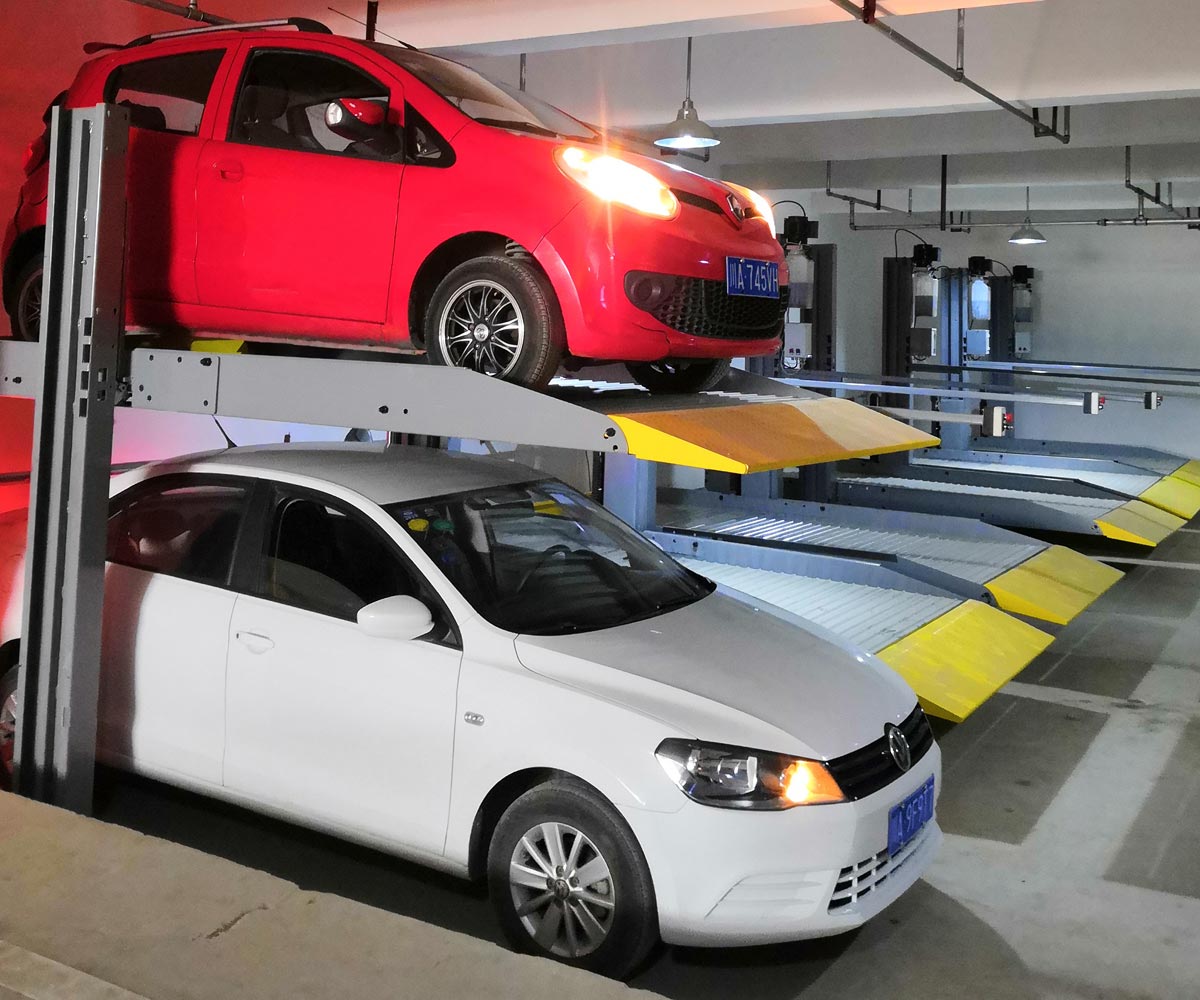 臨翔家用立體停車簡易升降立體車庫