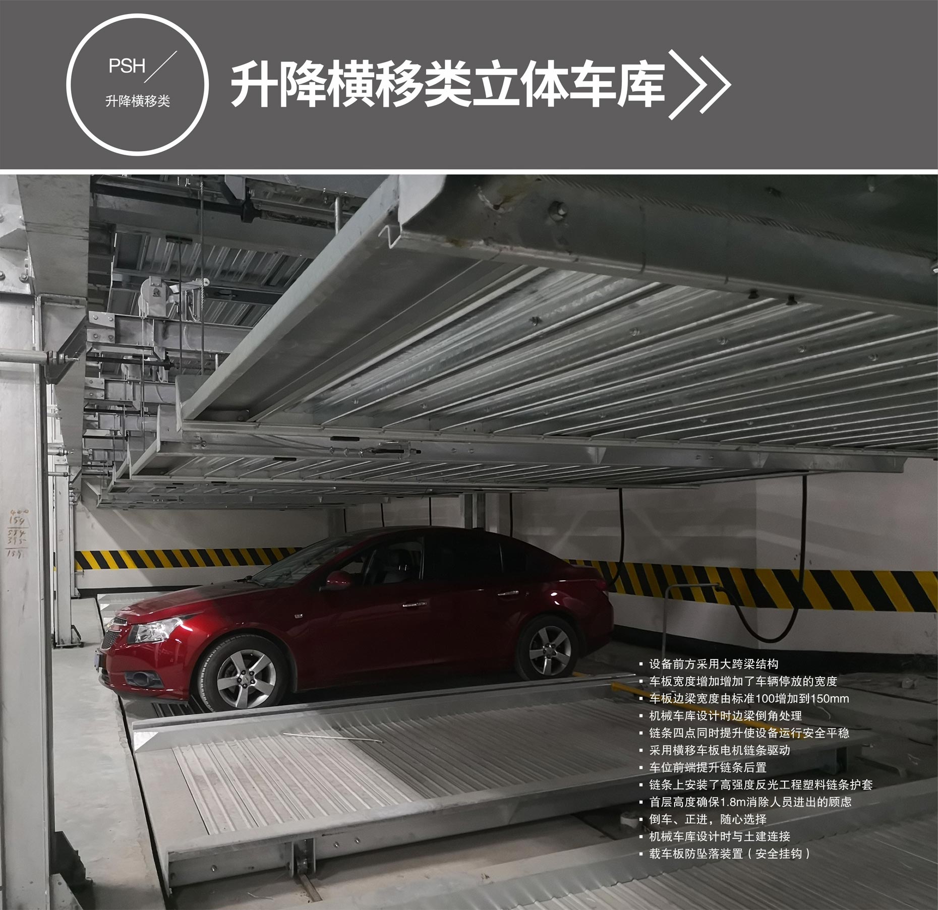 PSH橫移式立體停車二手升降橫移式立體車庫